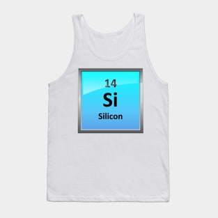 Silicon Element Tile - Periodic Table Tank Top